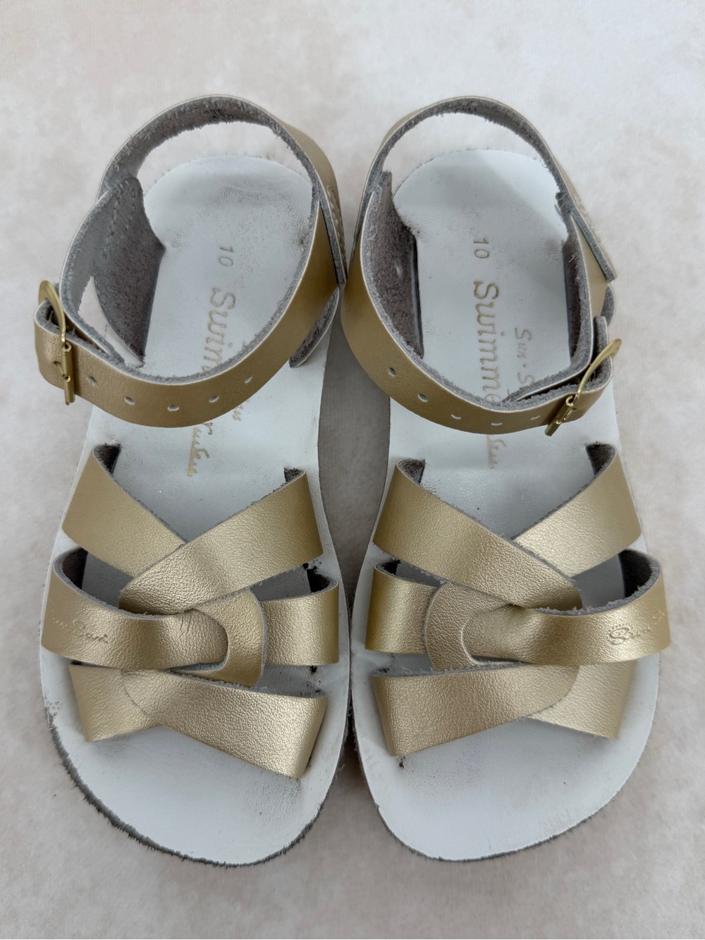 Sun San Gold Swimmer Sandals